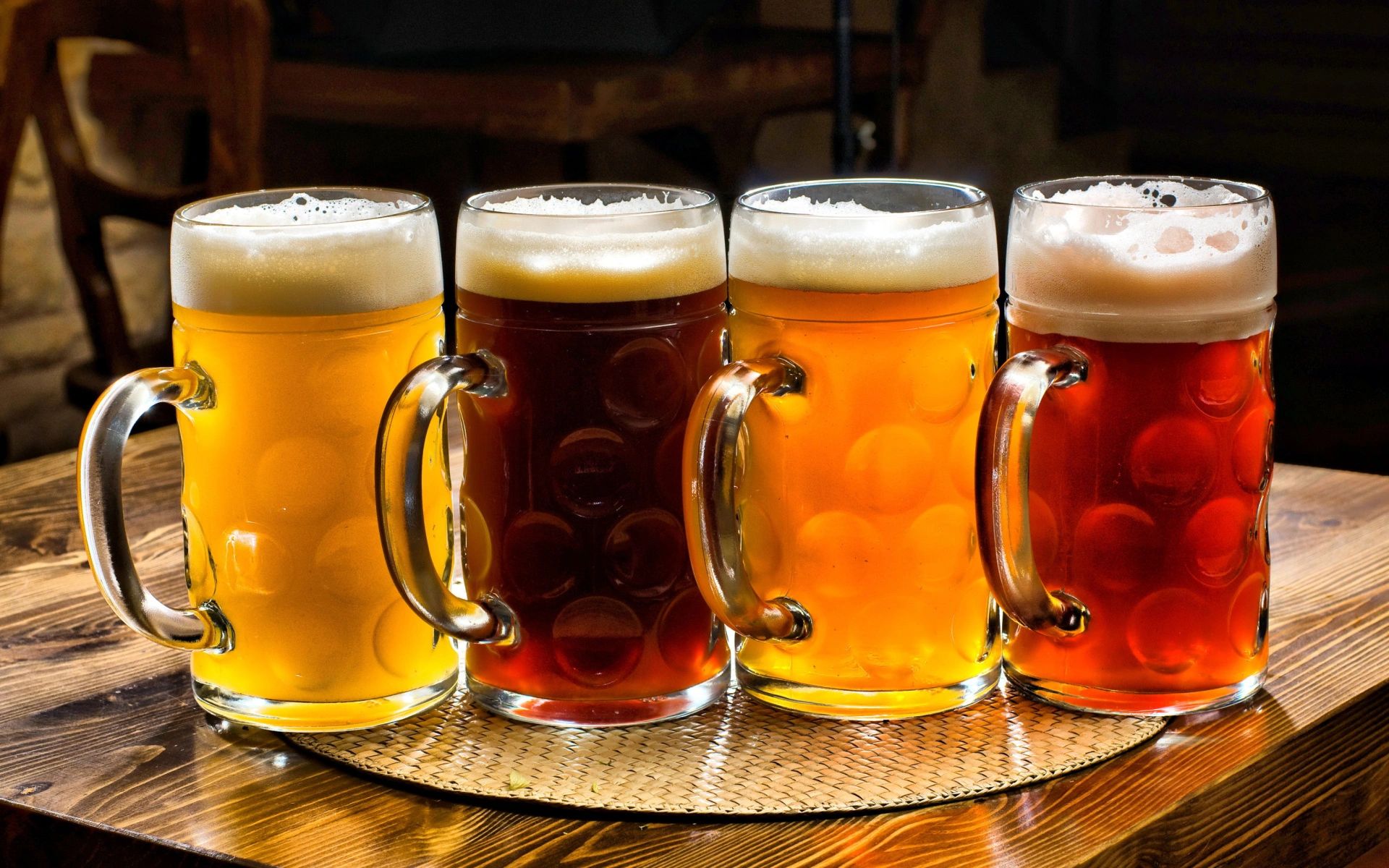 Local Draught Beers on tap