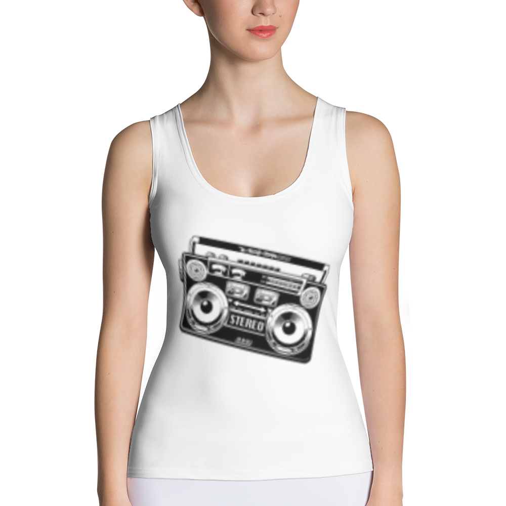 Boom Box Tank Top