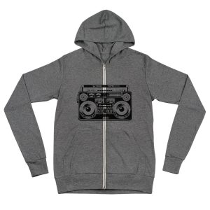 Unisex zip hoodie